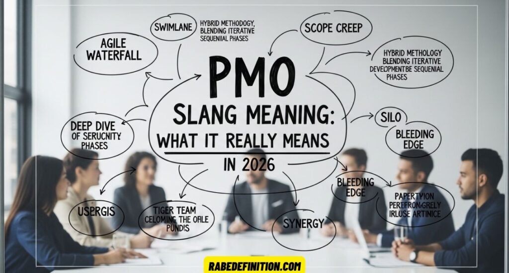 PMO Slang MeaningPMO Slang Meaning