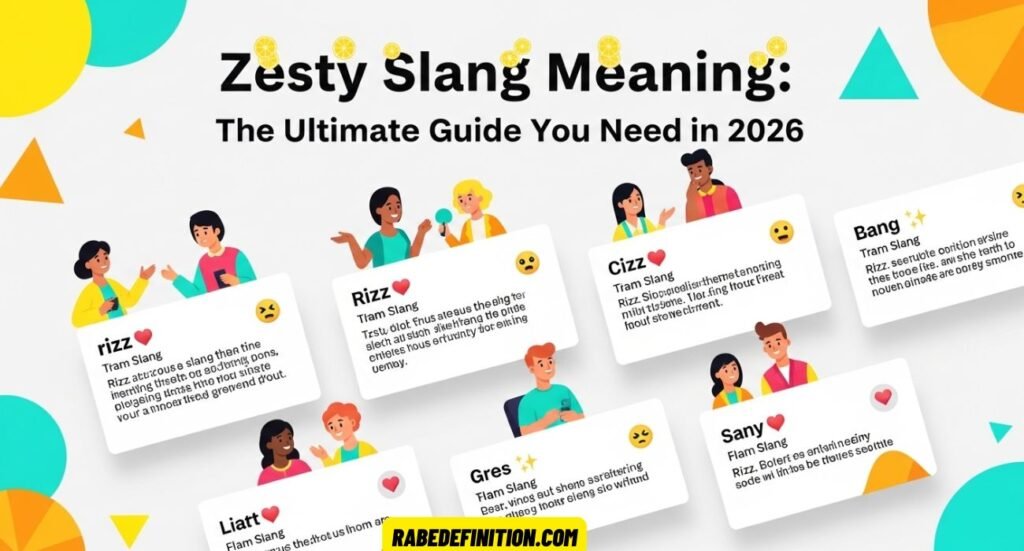 Zesty Slang Meaning