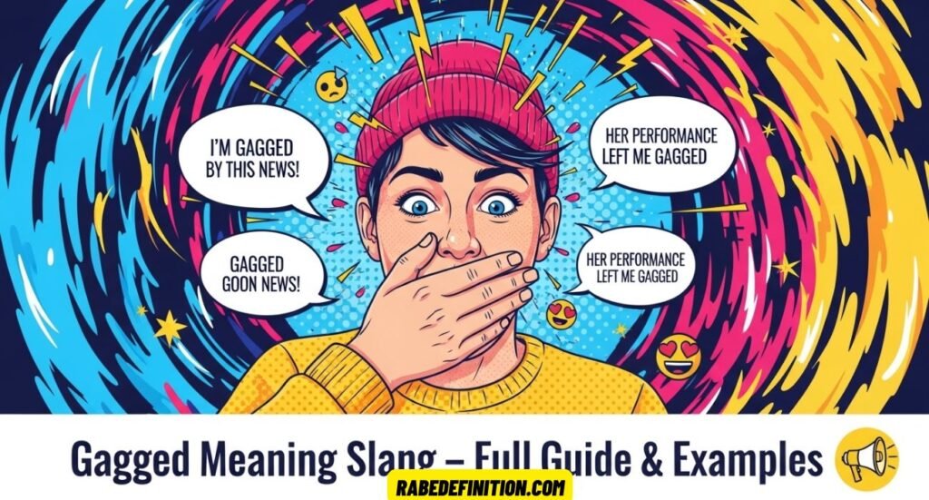Gagged Meaning Slang