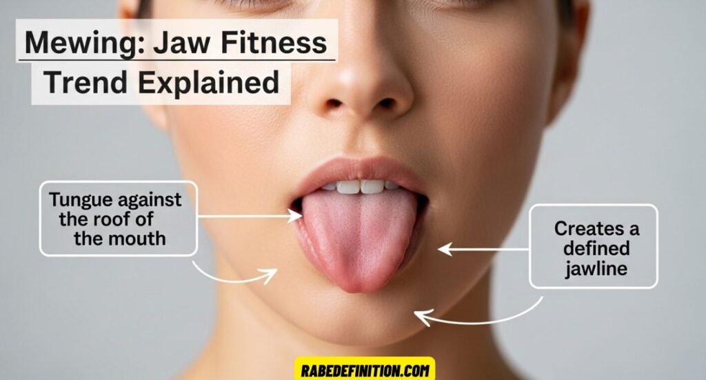 Mewing Meaning Slang Explained