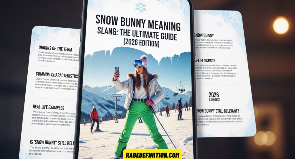 Snow Bunny Meaning Slang