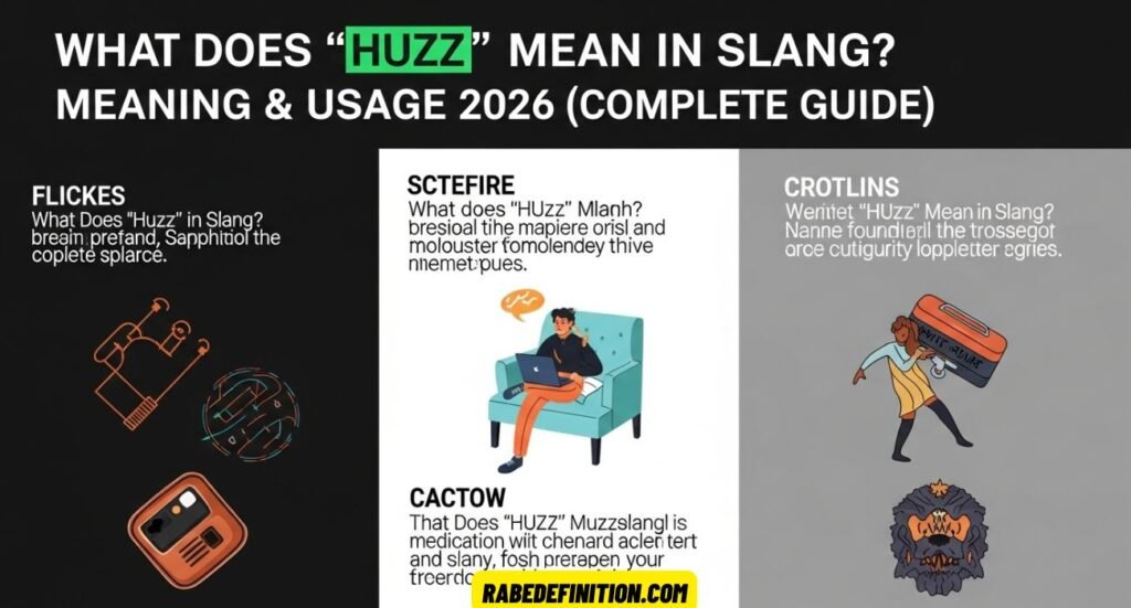 What Does Huzz Mean in Slang