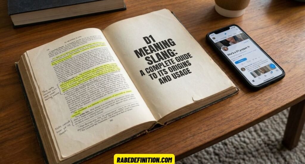 D1 Meaning Slang