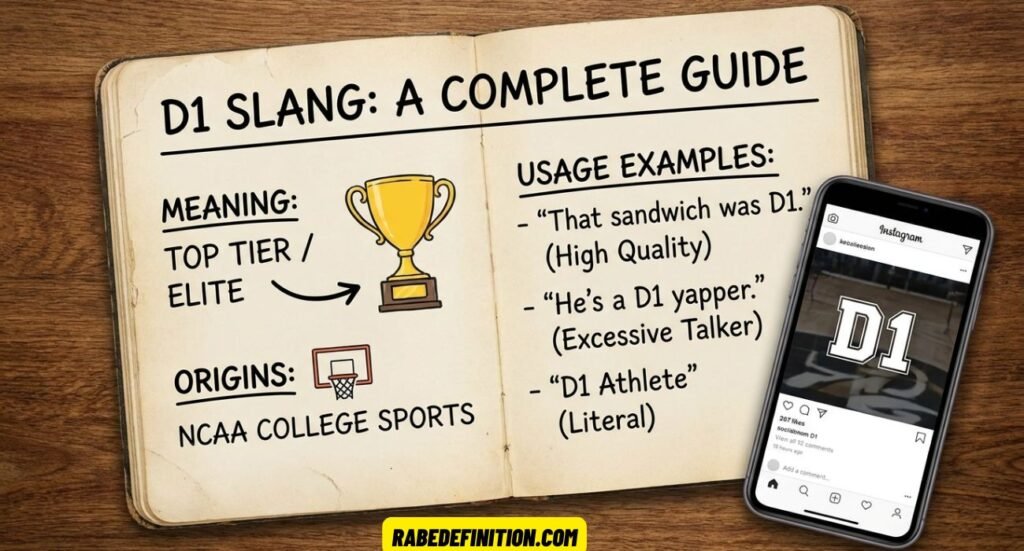 D1 Meaning Slang