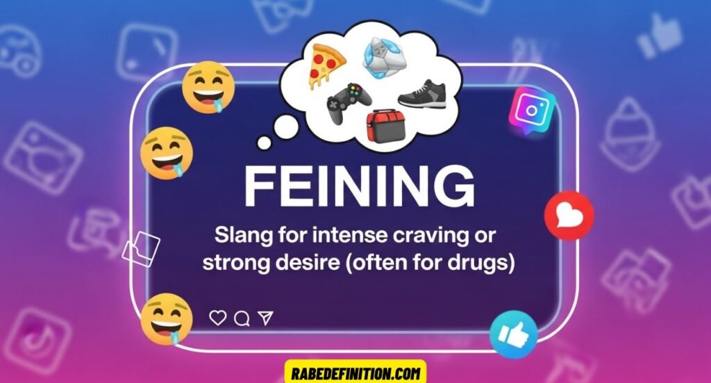 Feining Meaning Slang