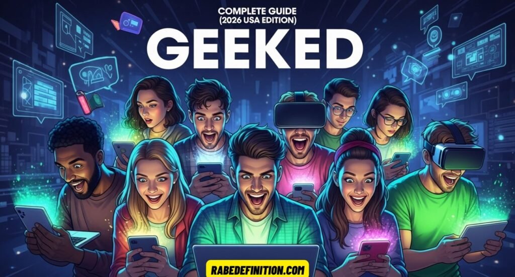 Geeked Meaning Slang