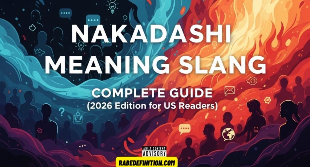Nakadashi Meaning Slang