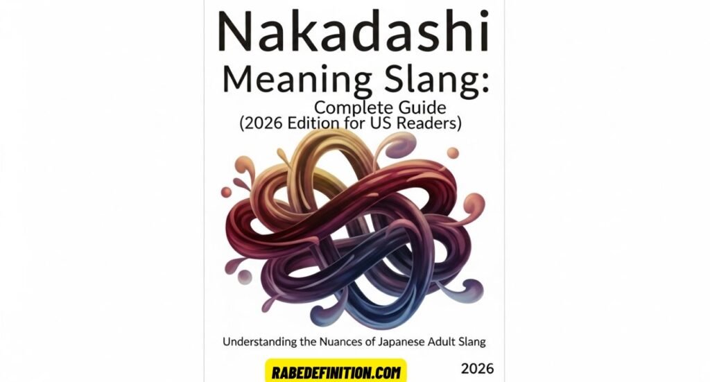Nakadashi Meaning Slang