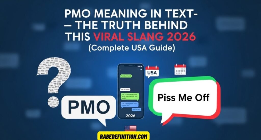 PMO Meaning in Text