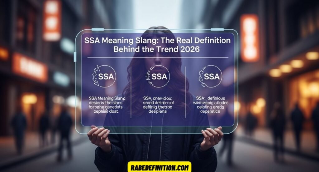 SSA Meaning Slang