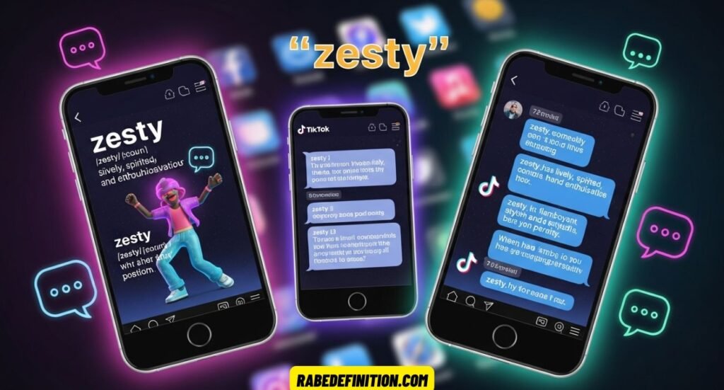 Zesty Meaning Slang