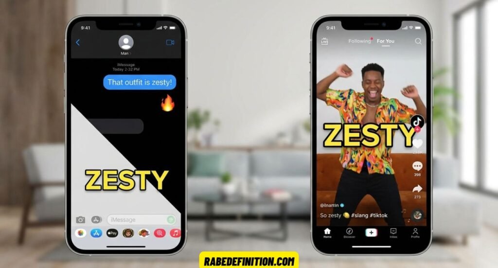 Zesty Meaning Slang