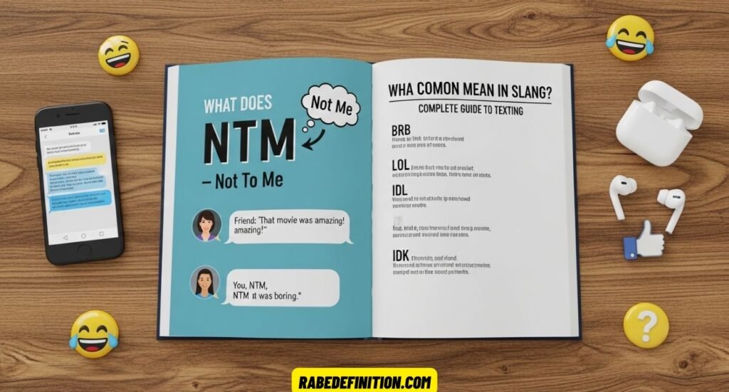 What Does NTM Mean in Slang
