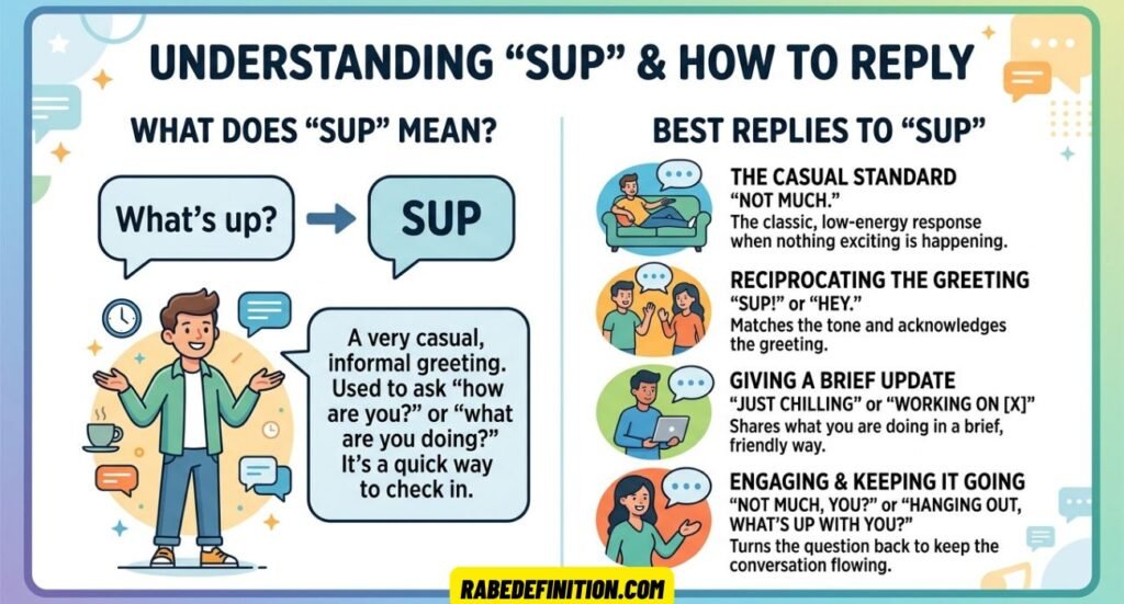Best Reply to SUP and Its Meaning