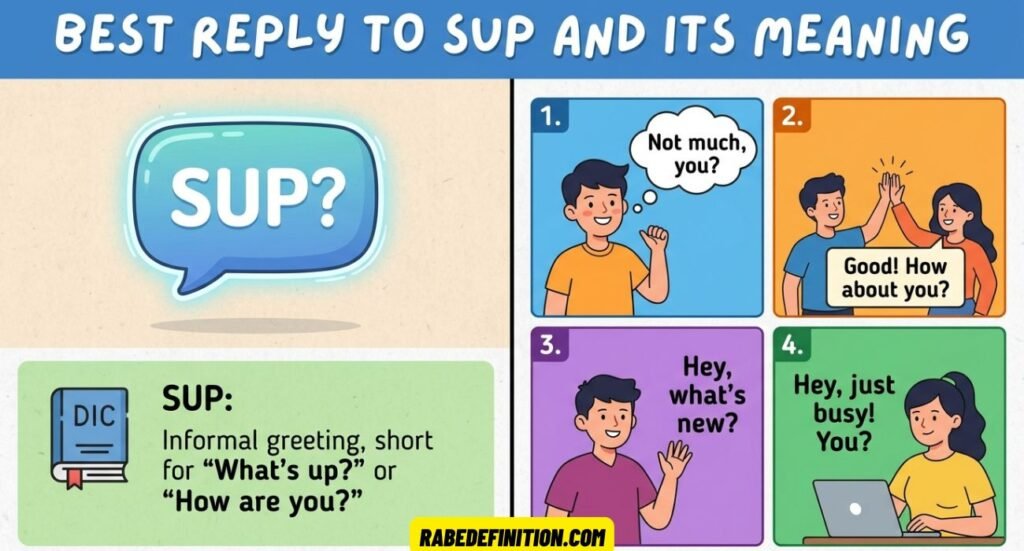 Best Reply to SUP and Its Meaning