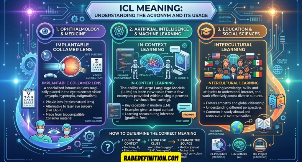 ICL Meaning