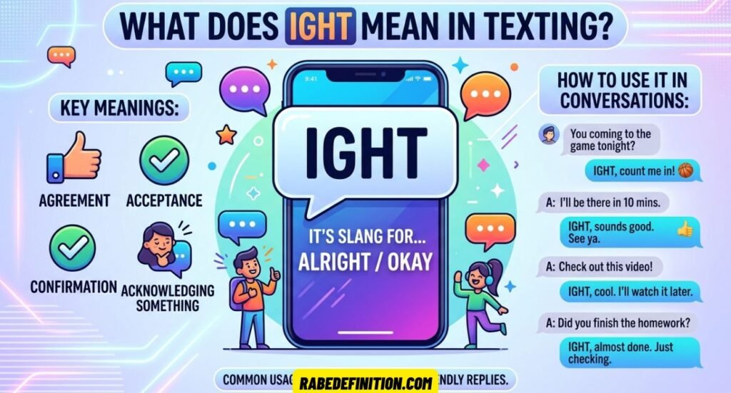 IGHT Mean in Text