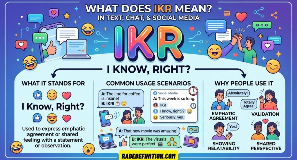 IKR Meaning
