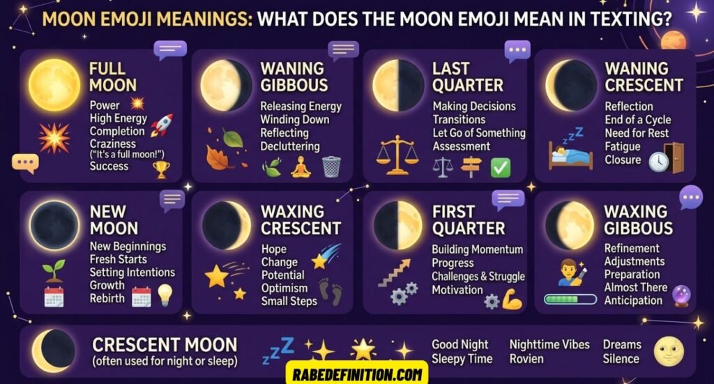Moon Emoji Meaning