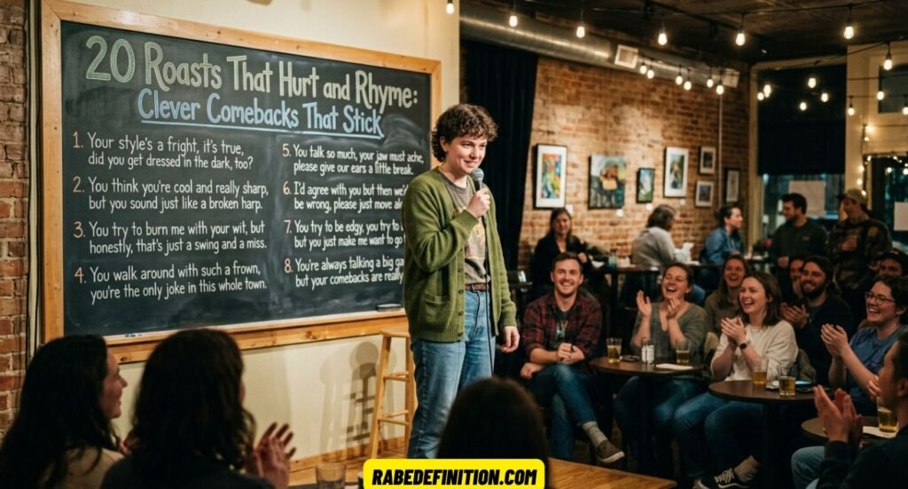 Roasts That Hurt and Rhyme