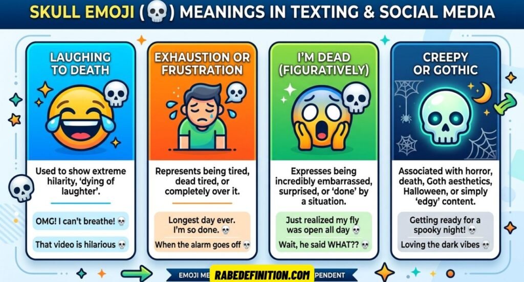 Skull Emoji Meaning