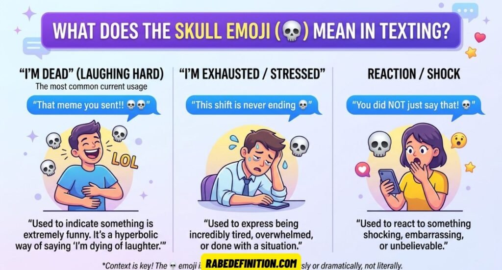 Skull Emoji Meaning