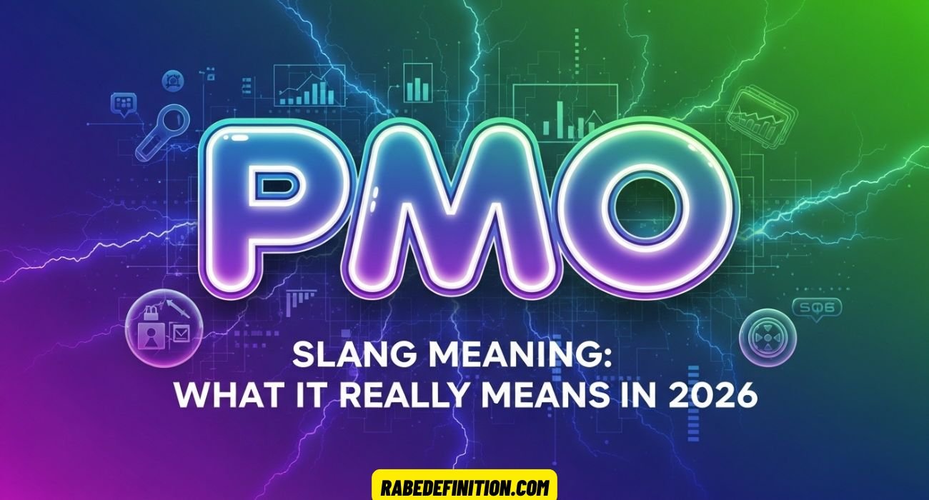 PMO Slang Meaning