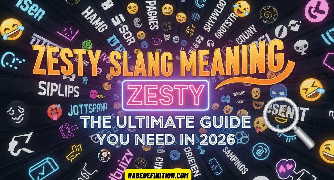 Zesty Slang Meaning