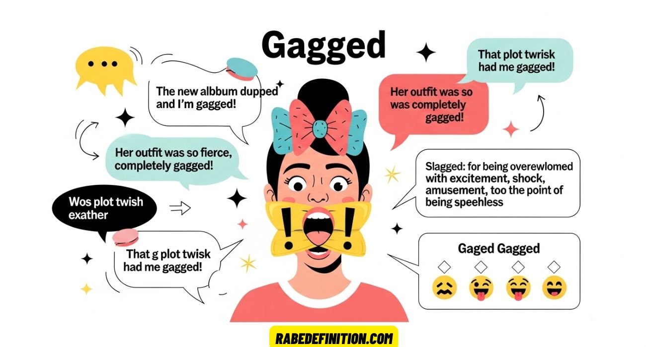 Gagged Meaning Slang