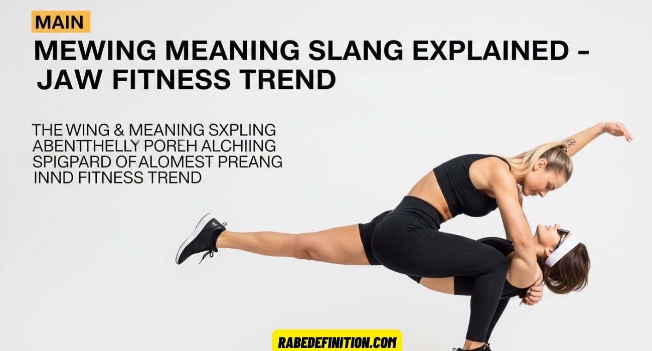 Mewing Meaning Slang Explained