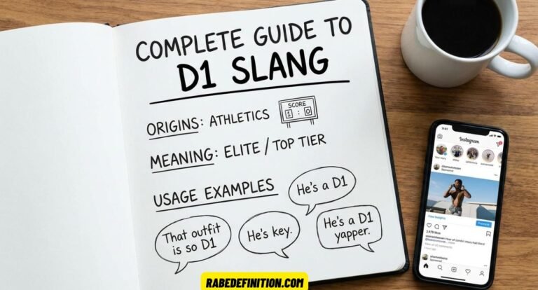 D1 Meaning Slang