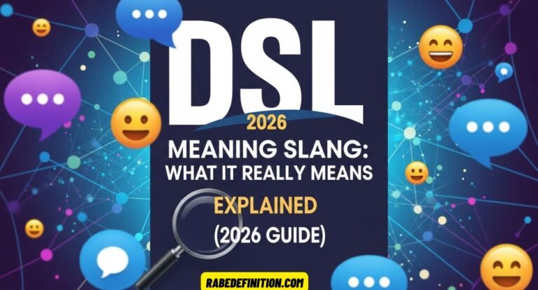 DSL Meaning Slang