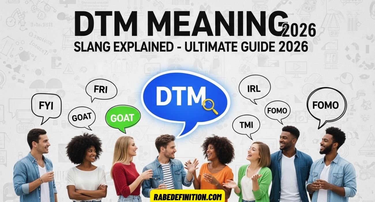 DTM Meaning Slang Explained
