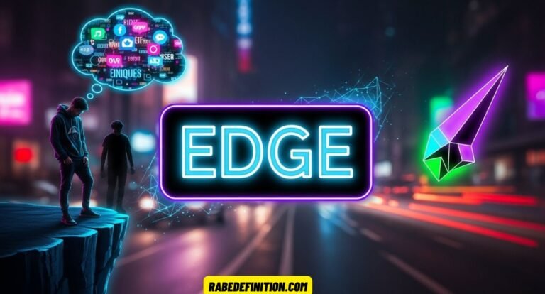 Edge Meaning Slang