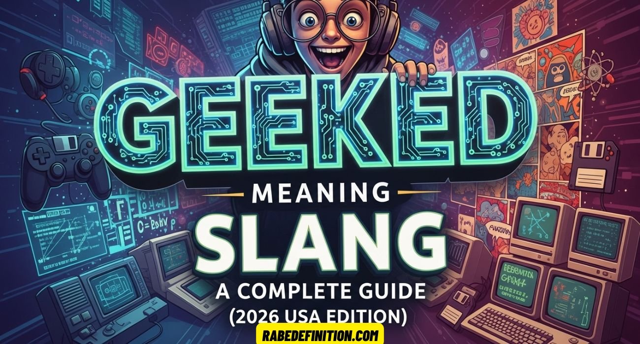 Geeked Meaning Slang
