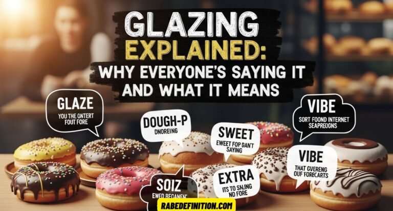 Glazing Slang Explained