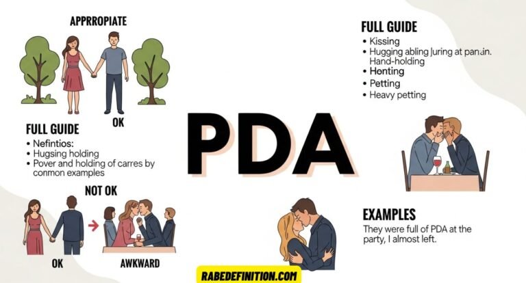 PDA Meaning Slang