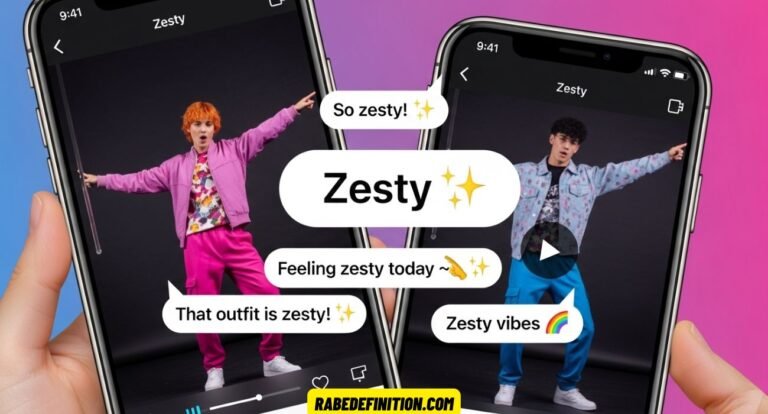 Zesty Meaning Slang