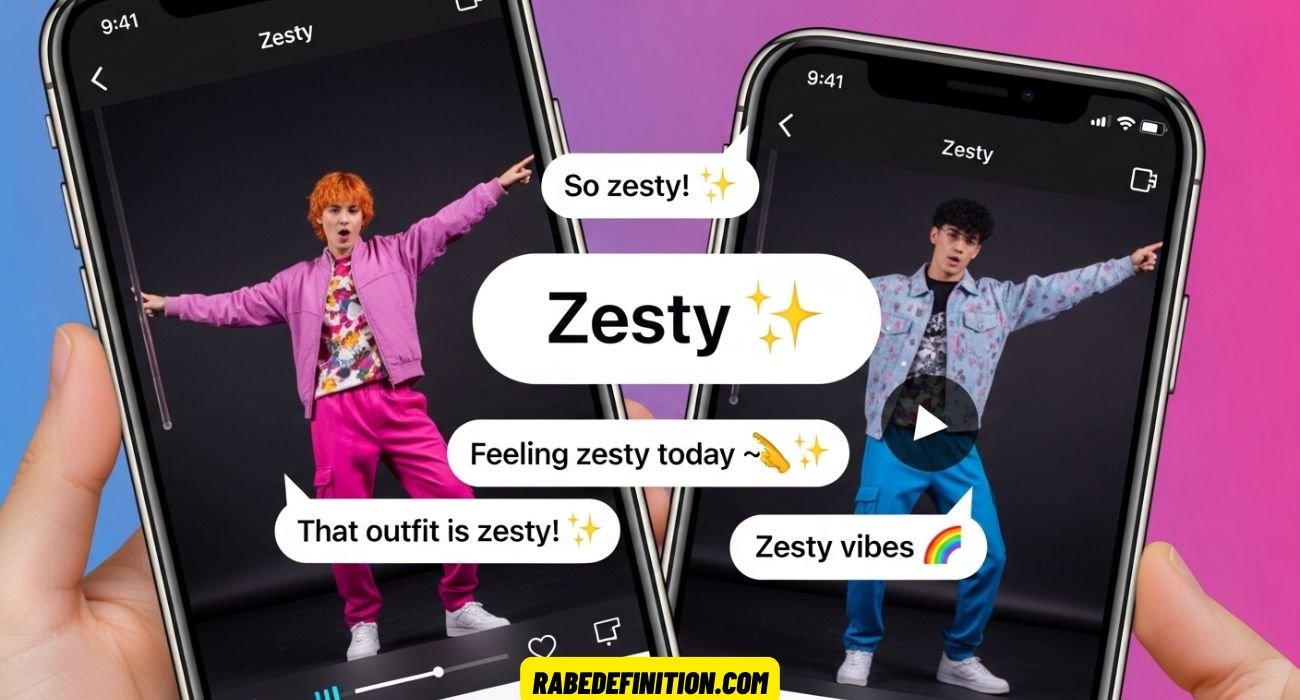 Zesty Meaning Slang