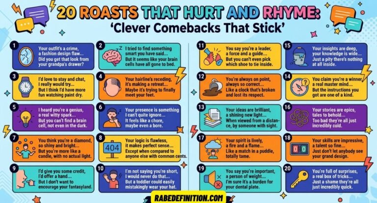 Roasts That Hurt and Rhyme